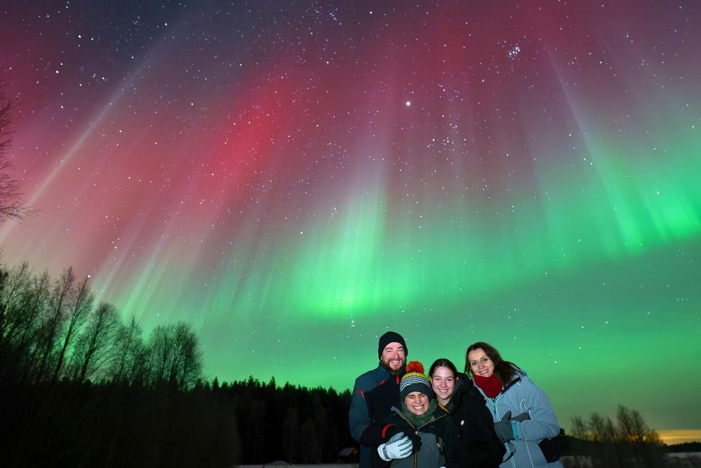 Rovaniemi: 100 % Geld-zurück-Garantie bei der Jagd nach den Nordlichtern