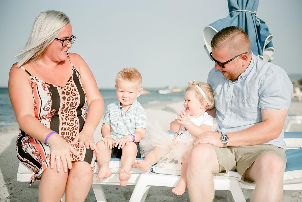 Familien-Fotoshooting auf der Insel Kos