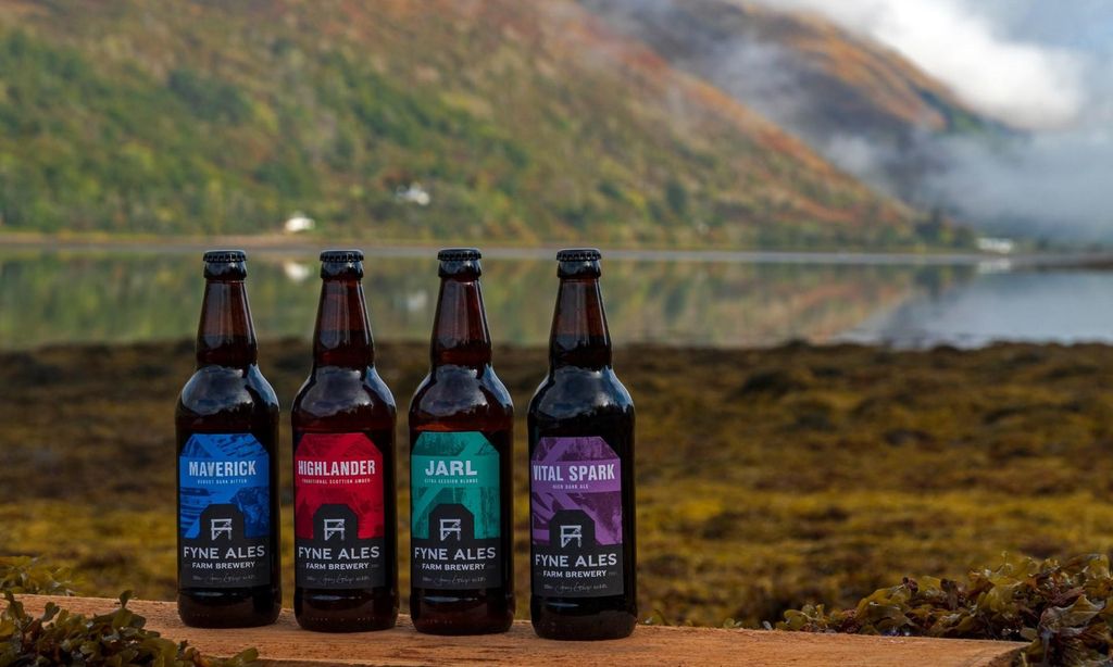 Oban: Bierverkostung bei Fyne Ales