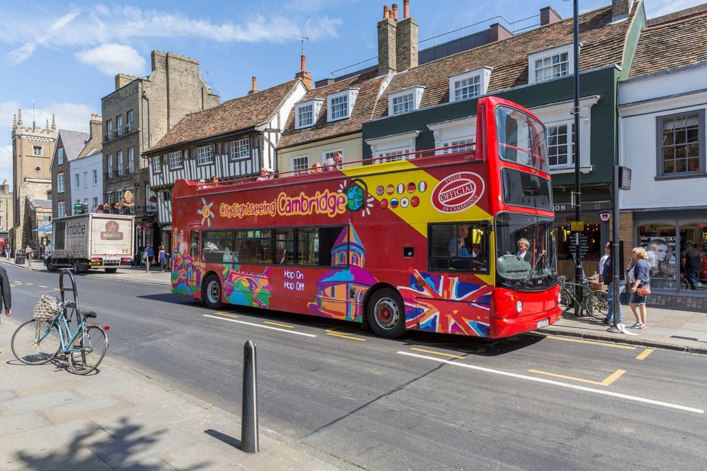 Cambridge: City Sightseeing Hop-On/Hop-Off-Bustour