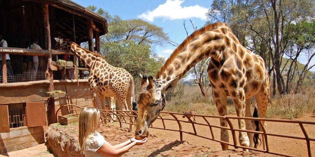 Nairobi: Tagestour zum Elefanten- und Giraffenzentrum