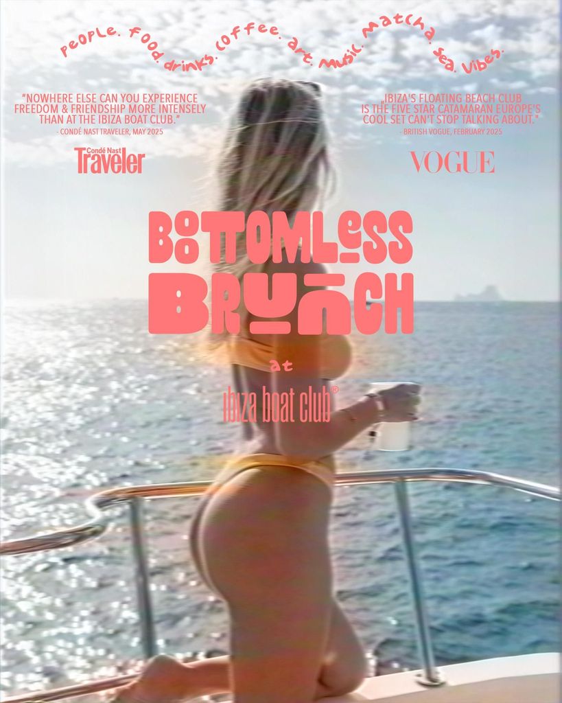 Ibiza: Halbtägiger Pass im Ibiza Boat Club mit Brunch & Drinks