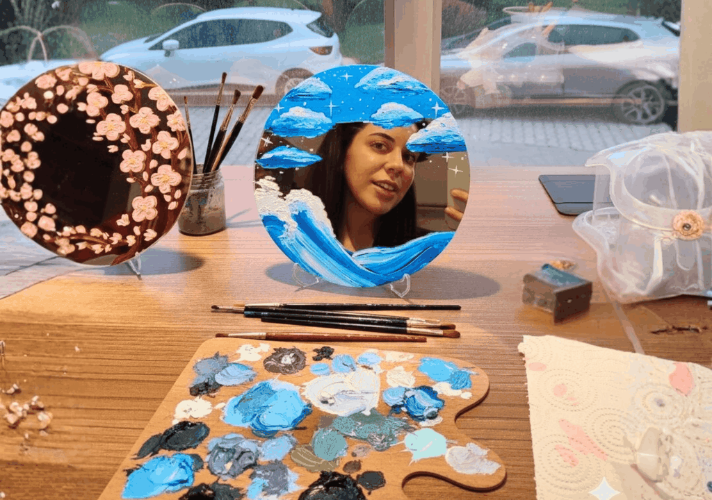 Dalyan: Spiegelmalerei-Workshop – Kunst für dein Spiegelbild