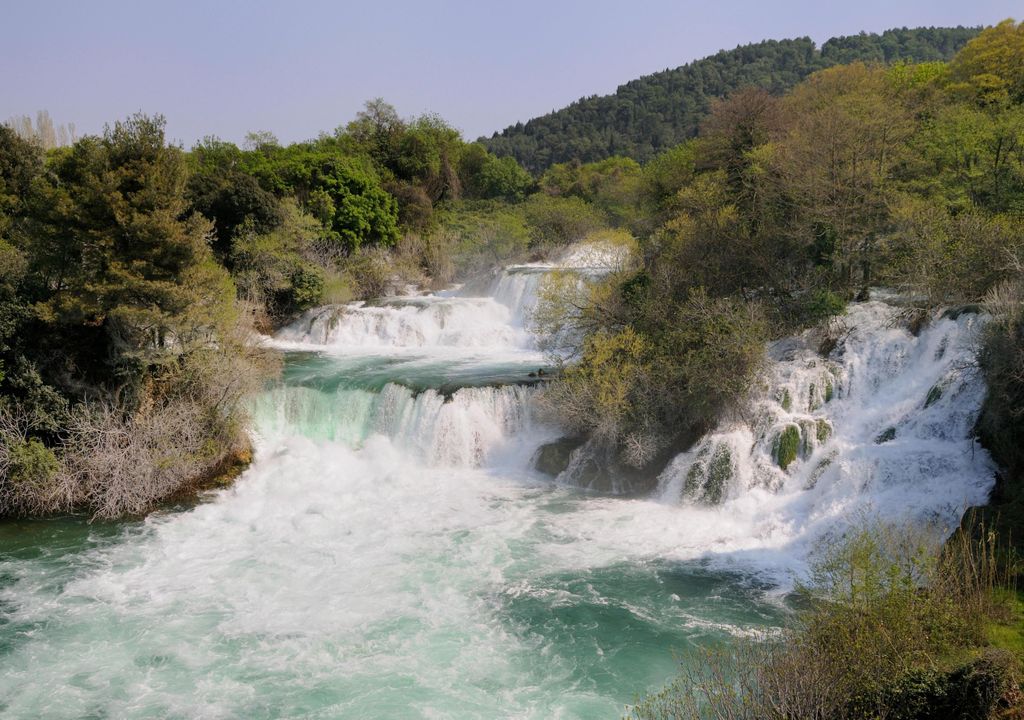 Šibenik oder Zadar: Krka-Wasserfälle, Olivenmühle, Öl- und Weinverkostung