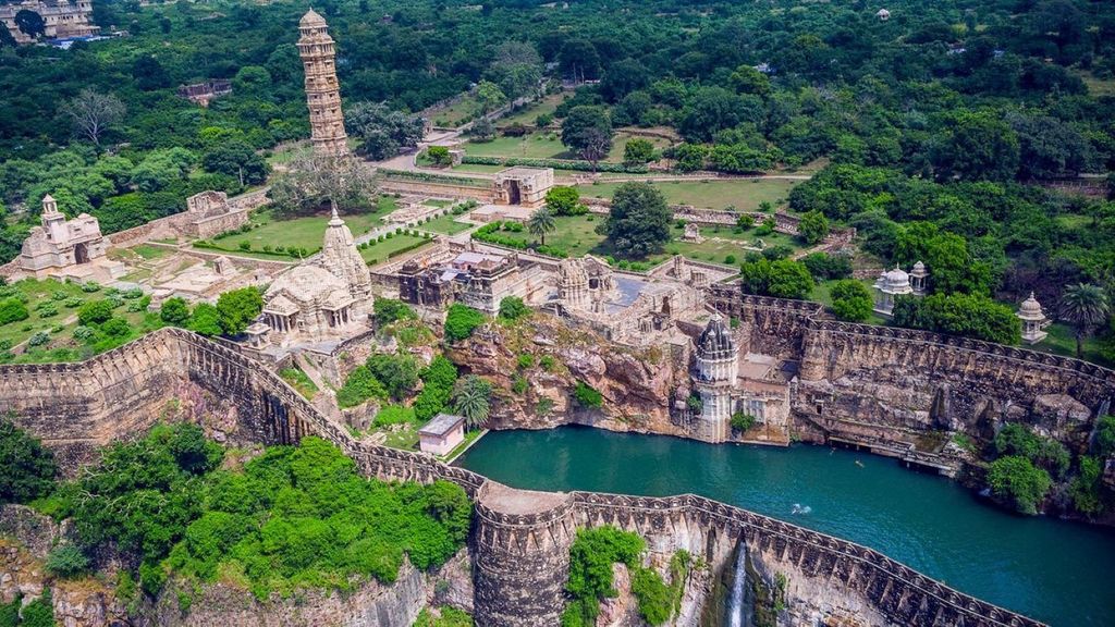 Von Udaipur aus: Tagesausflug nach Chittorgarh mit Führung und Mittagessen