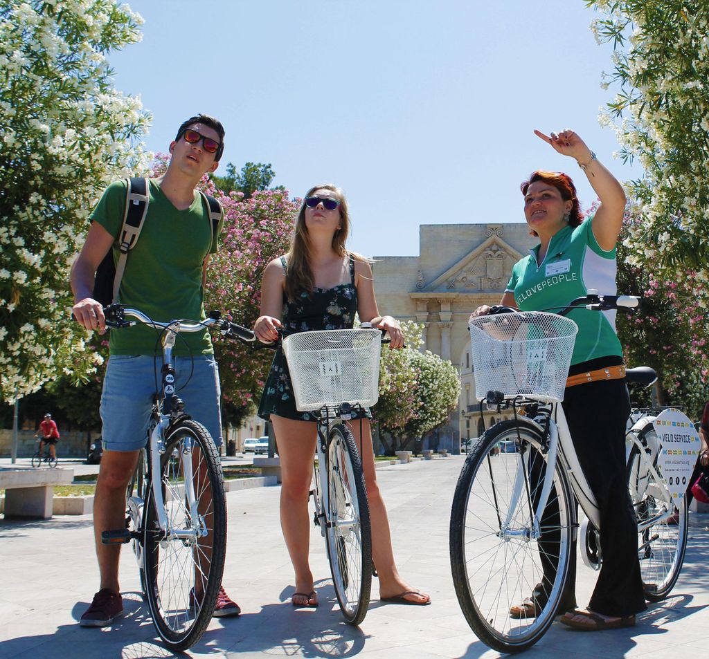 Lecce: Geführte Stadtrundfahrt mit dem Fahrrad