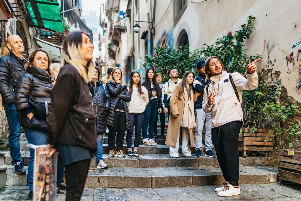 Neapel: Street Art im Spanischen Viertel mit Süßigkeiten-Verkostung