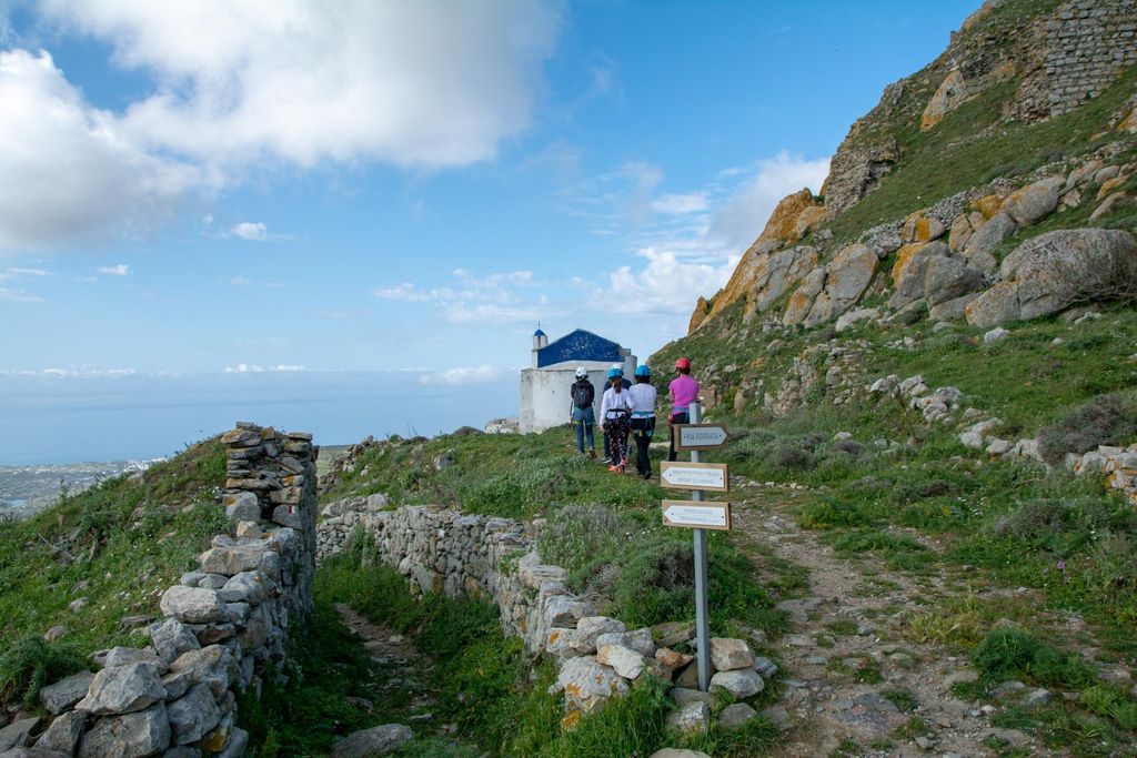 Tinos: Geführte Klettersteig-Wanderung