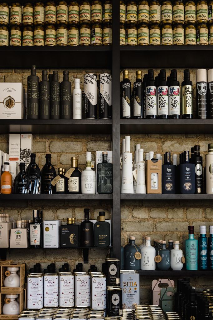 Olicatessen Olivenölverkostung in Thessaloniki