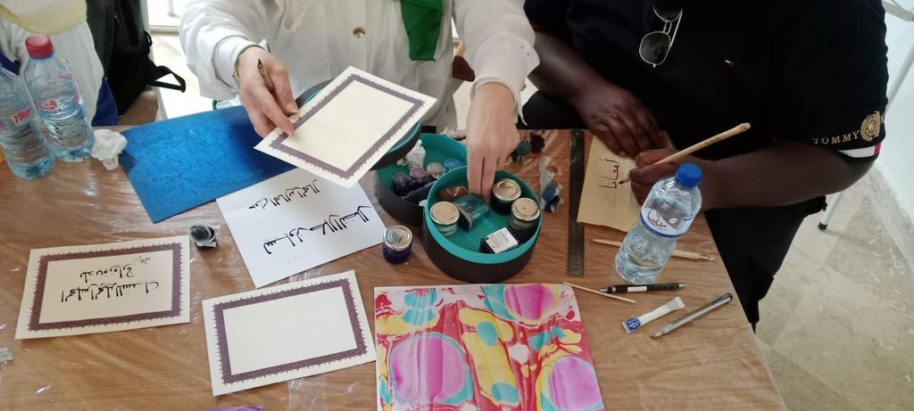 Sidi Bou Saïd: Workshop für traditionelle Kalligrafie