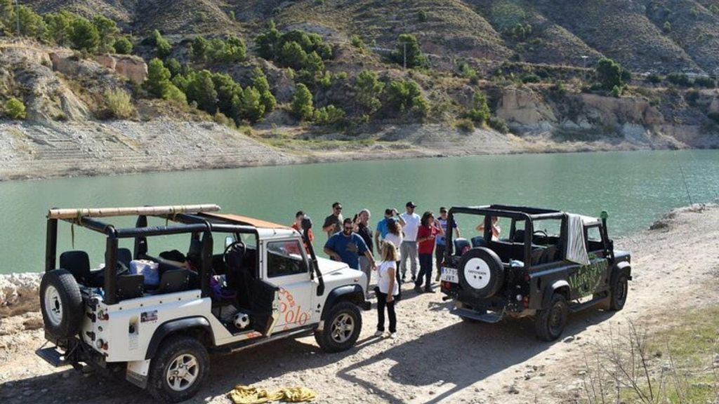 Benidorm: Geführter Jeep-Ausflug nach Guadalest und zu den Algar-Wasserfällen