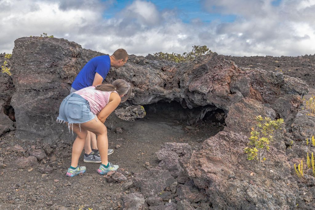Kailua-Kona: Vulkane, Lavatunnel und Schwarzsandstrand-Tour