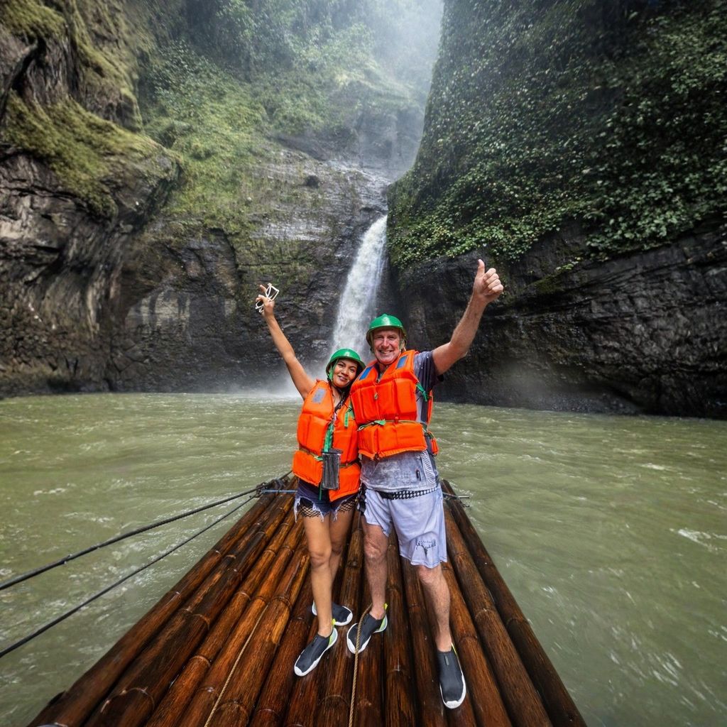 Manila: Wasserfall-Abenteuer an den Hulugan- und Pagsanjan-Wasserfällen