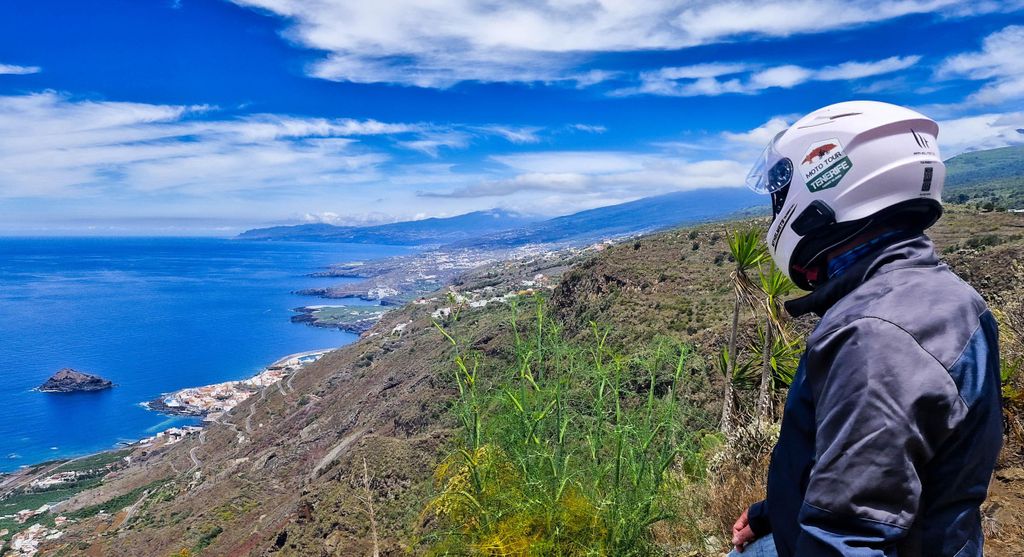 Puerto de la Cruz Motorradtour in Teneriffa Nord und Teno