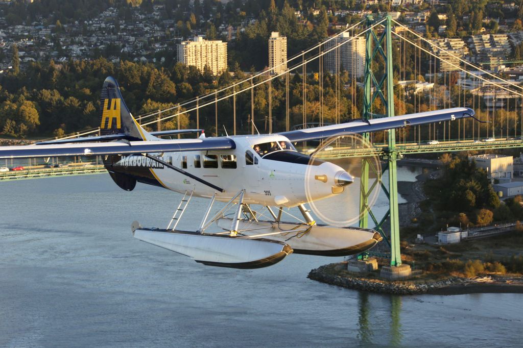 Vancouver: Panorama-Tour mit dem Wasserflugzeug