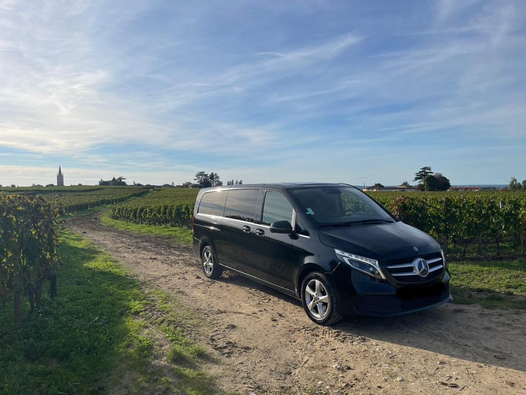 Von Bordeaux aus einen halben Tag in Saint-Emilion oder Arcachon mit einem privaten Van