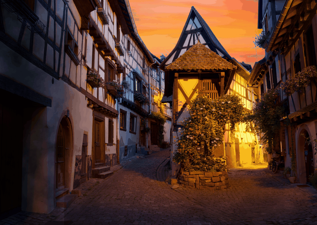 Eguisheim: Tauch ein in die legendäre Welt. Rundgang mit einem Guide