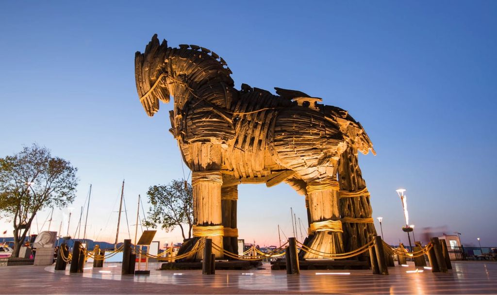 Istanbul: Geführte Tagestour nach Troja mit Fähre
