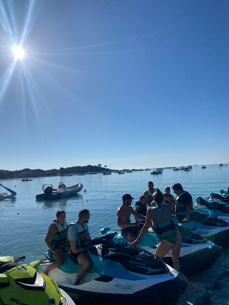 Santa Giulia: Geführte Jetski-Tour