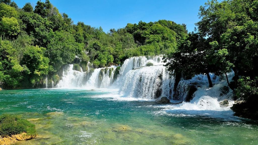 Private Krka Waterfalls Tour ab Split mit Halt in Trogir