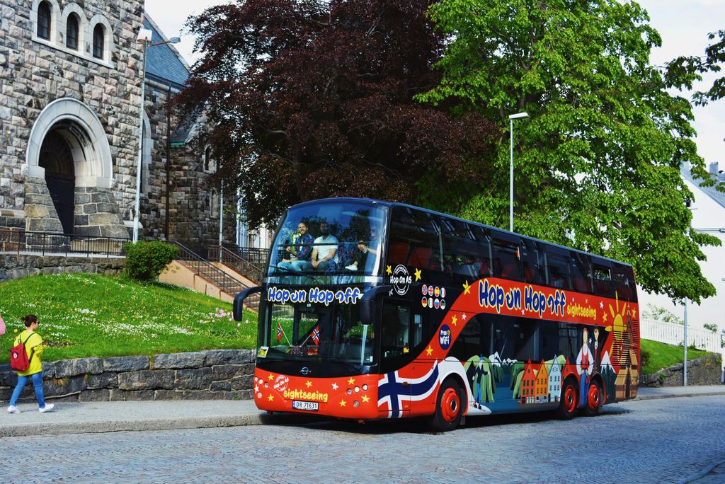 Ålesund: 1-Tages-Hop-On/Hop-Off-Sightseeing-Bus GrayLine