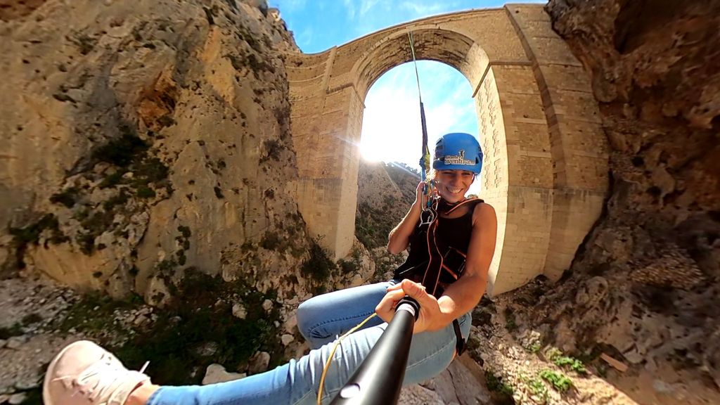 Altea: Bungee-Jumping in der Schlucht "El Mascarat"