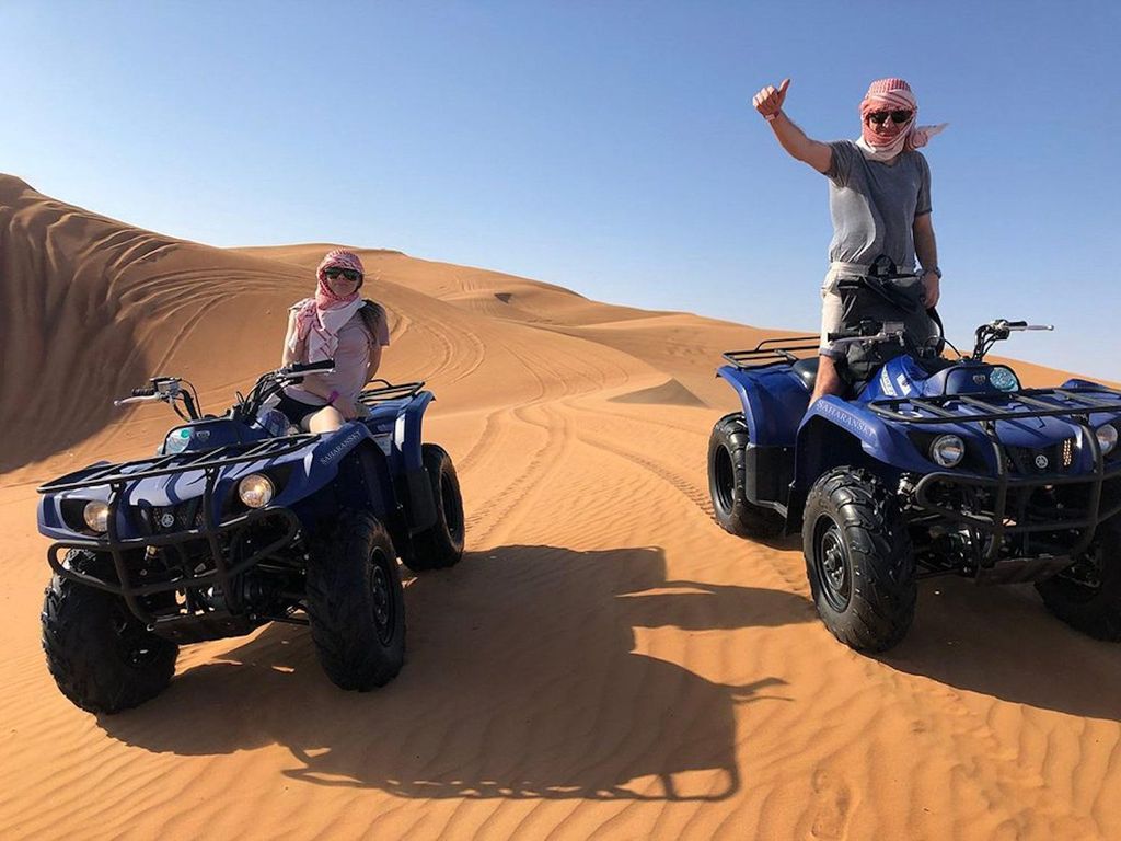 Douz: Halbtags-Quad-Biking in der Wüste Sahara
