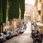 Straße in der Altstadt von Rom