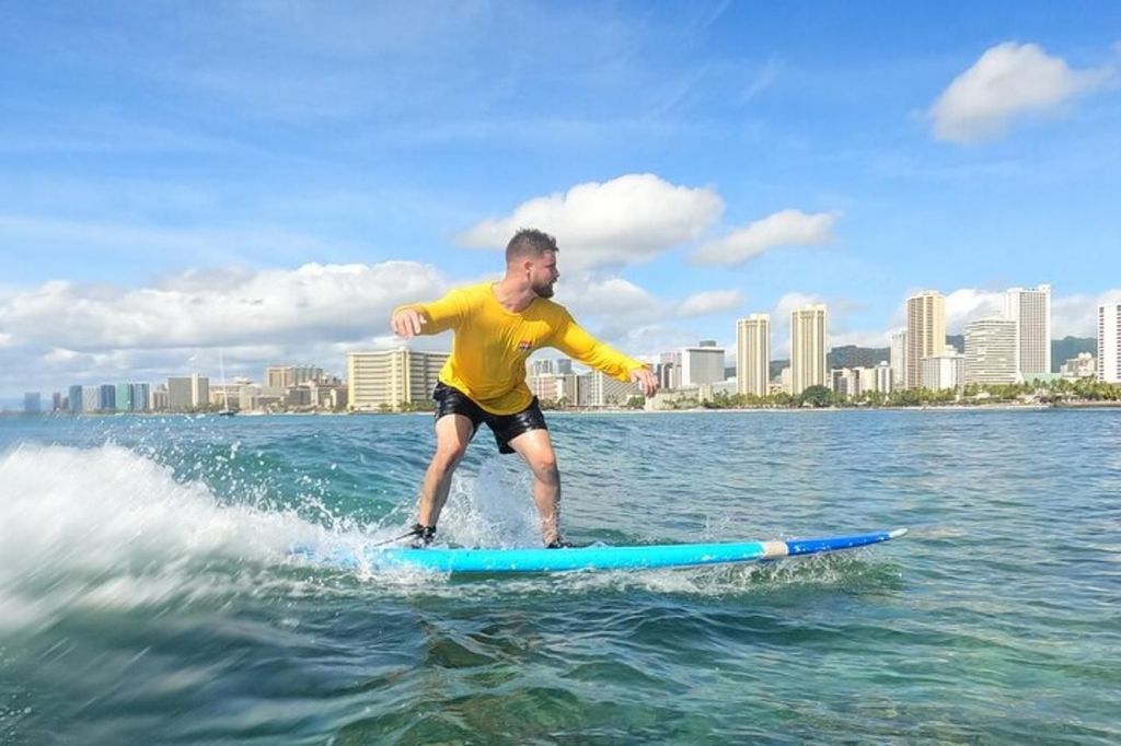 Waikiki Beach: Surf-Unterricht