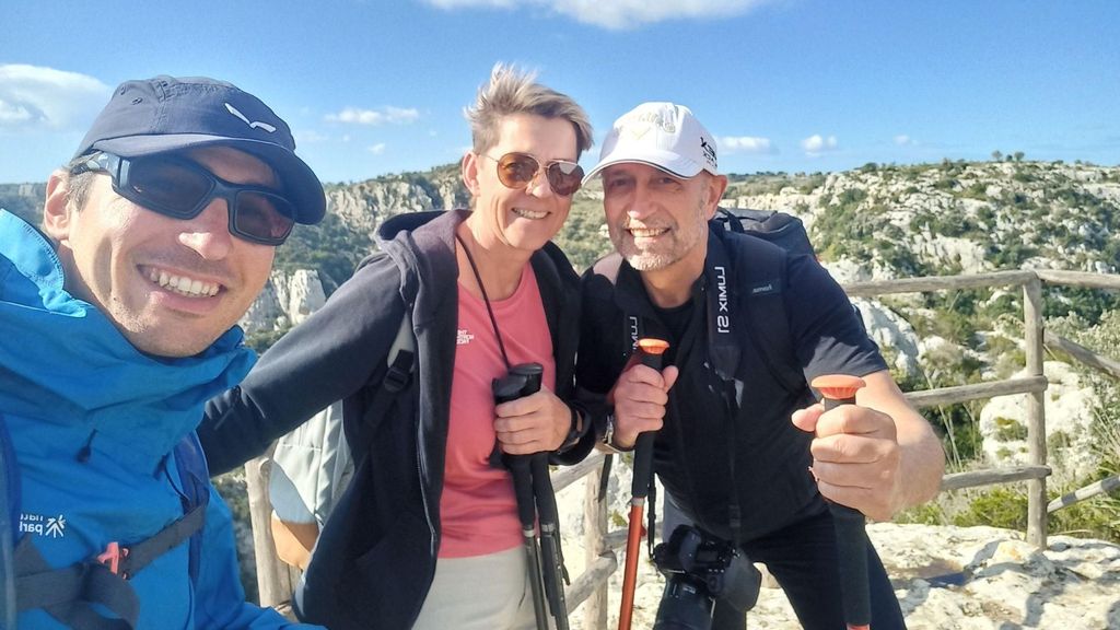 Ab Syrakus: Geführte Wanderung im Naturreservat Cavagrande
