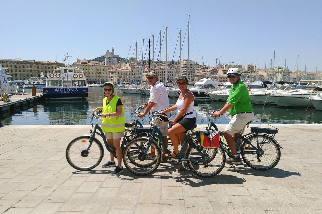 Marseille: City Highlights Geführte Halbtagestour mit dem E-Bike