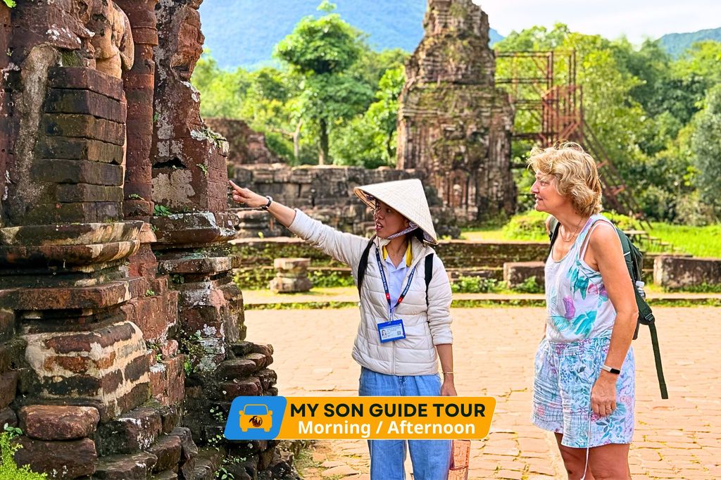 My Son Sanctuary: Tour mit Van und Boot ab Hoi An/Da Nang