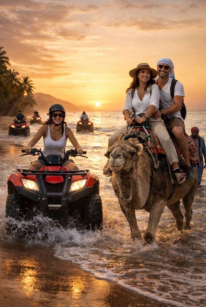 Agadir: Quad-Abenteuer & Kamelritt am Senust Beach