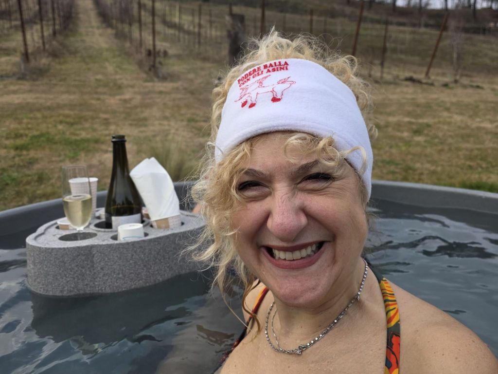 Whirlpool & Bio-Bauernhof-Verkostung in Sasso Marconi, Bologna