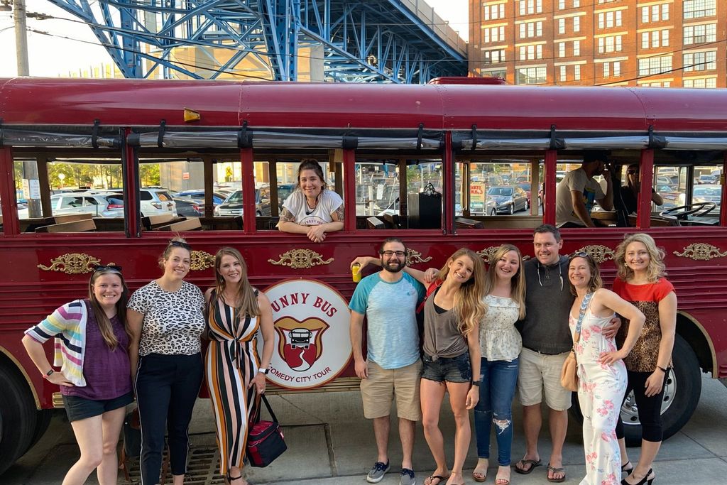 Cleveland: Lustige Comedy-Bustour durch die Stadt