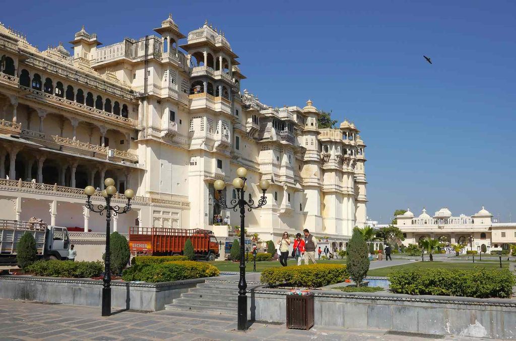 Stadtpalast Udaipur Expressbesuche mit englischsprachigem Guide