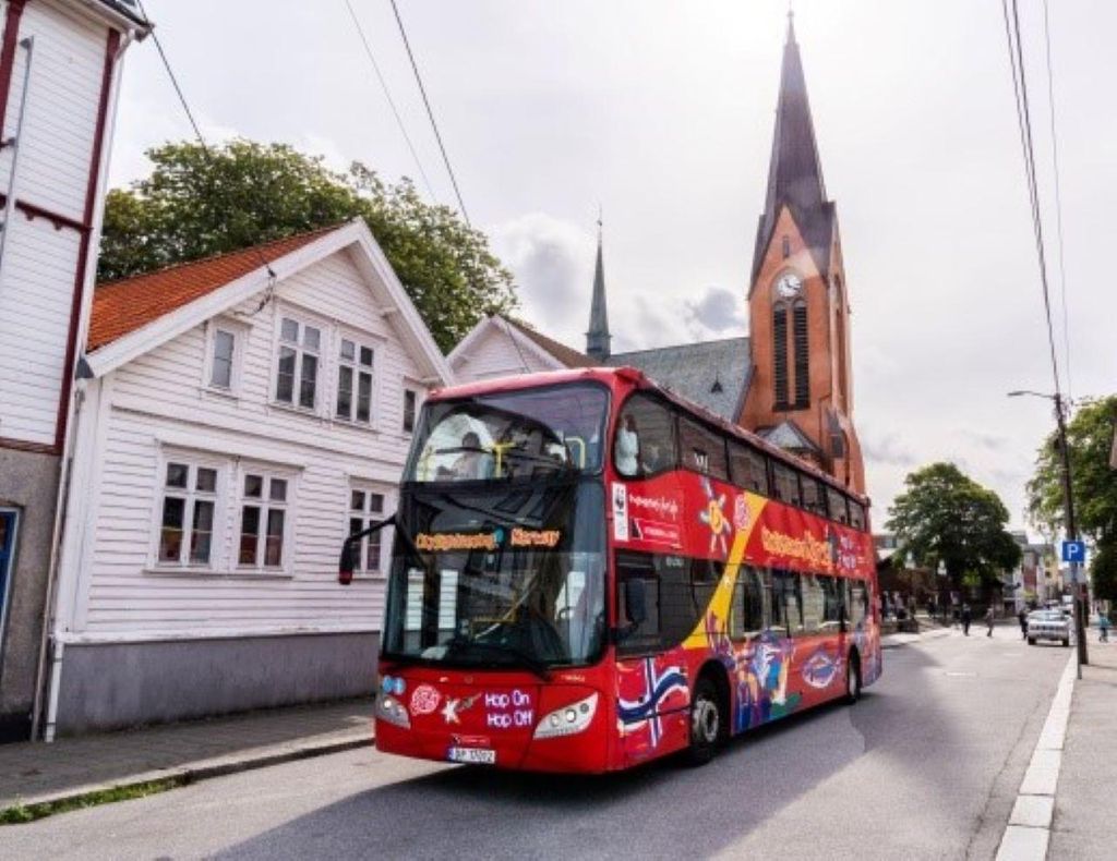 Haugesund: Stadtbesichtigung Hop-On/Hop-Off-Bustour