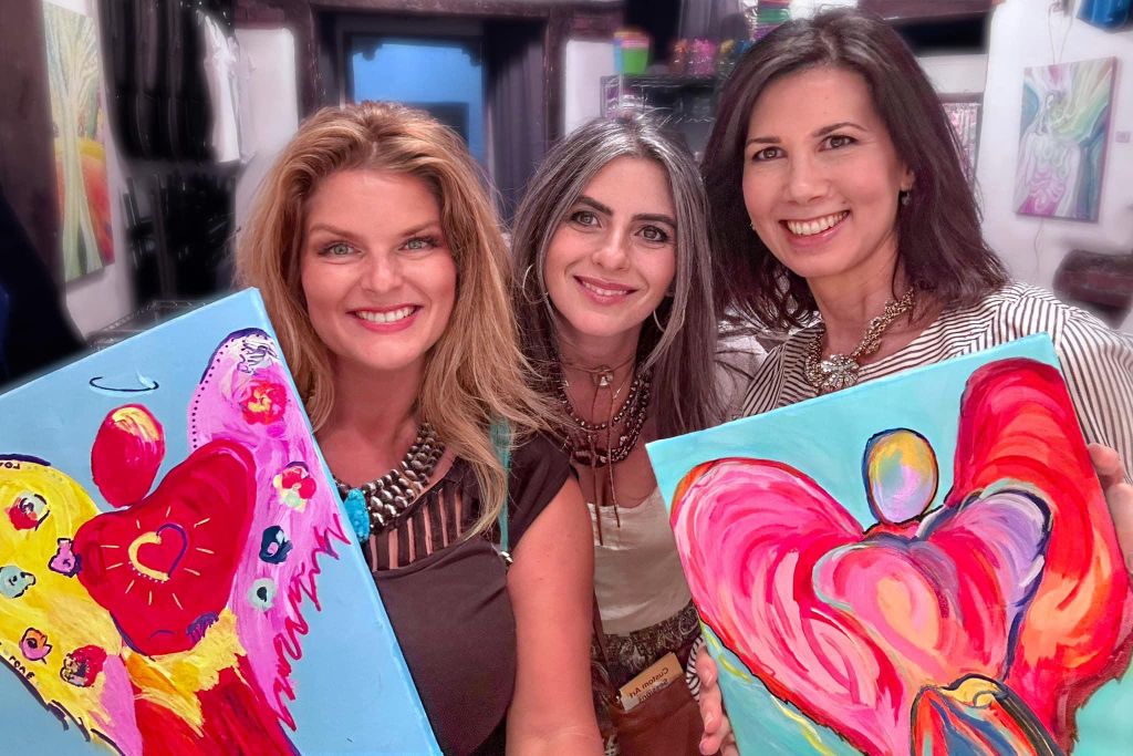 Santa Fe: Magie auf Leinwand Malunterricht