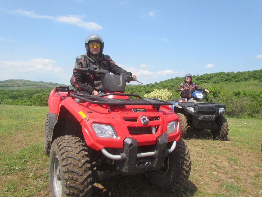 Sonnenstrand: Quad-Safari mit Hoteltransfer