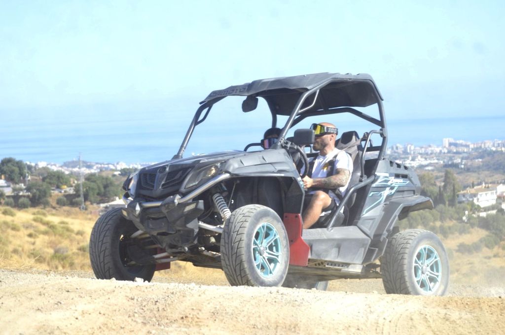 Buggy nach Mijas von der Küste, den Bergen und dem andalusischen weißen Dorf (2 h)