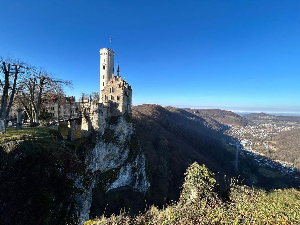 Stuttgart: Achtsame Wanderung zum Schloss Lichtenstein mit Transfer