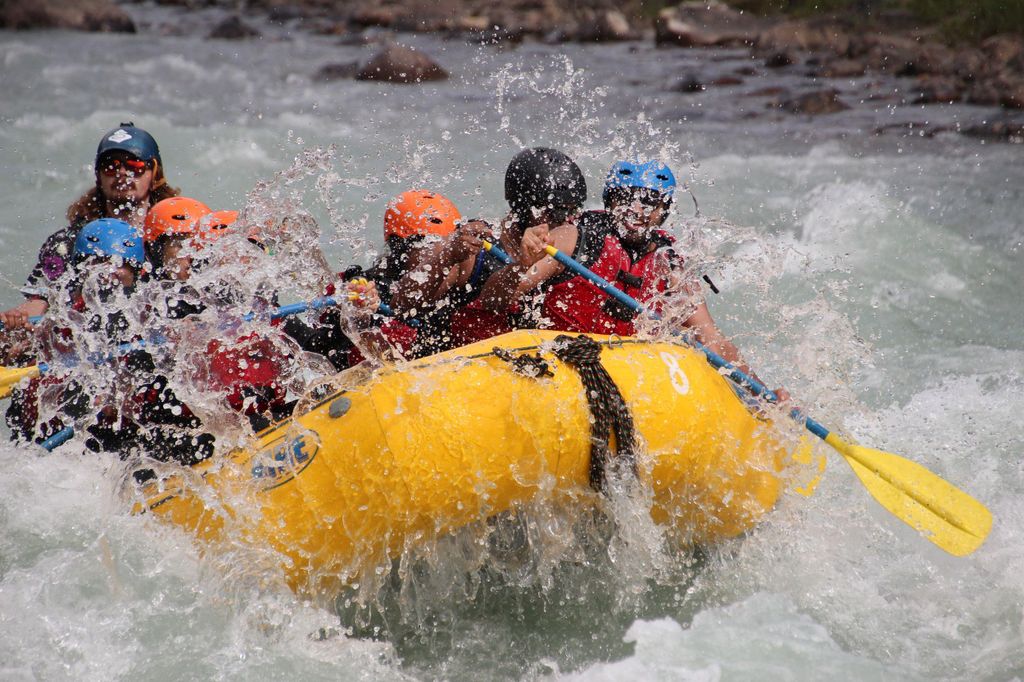 Jasper National Park: Sunwapta River Wildwasser-Rafting
