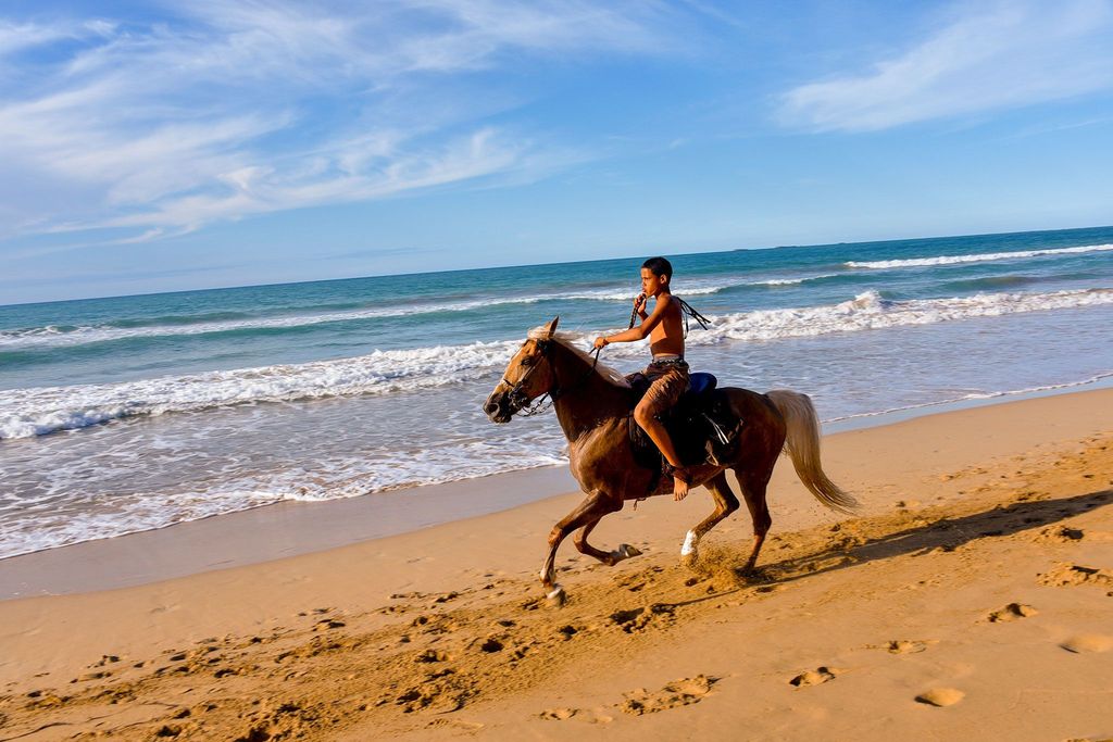 Puerto Plata: Reiten am Strand