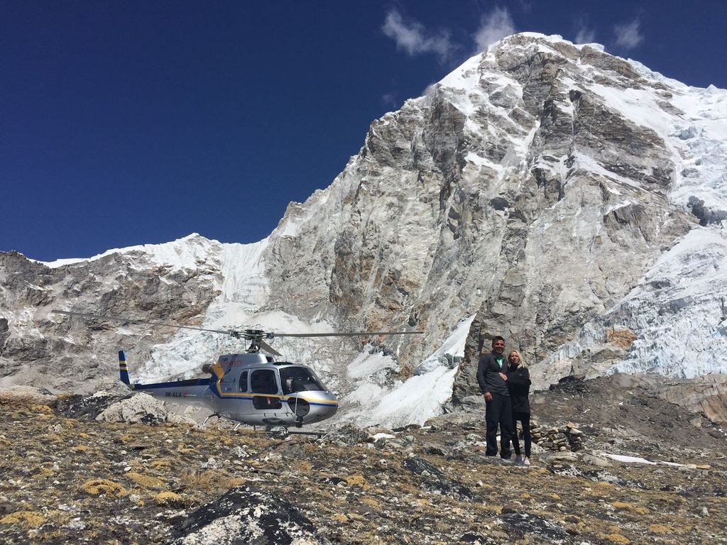 Von Kathmandu: Tour mit Hubschrauber zum Everest-Basislager