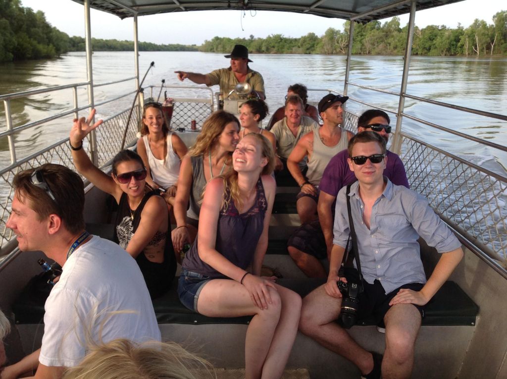 Von Darwin aus: Litchfield Park Tour & Jumping Crocodile Cruise