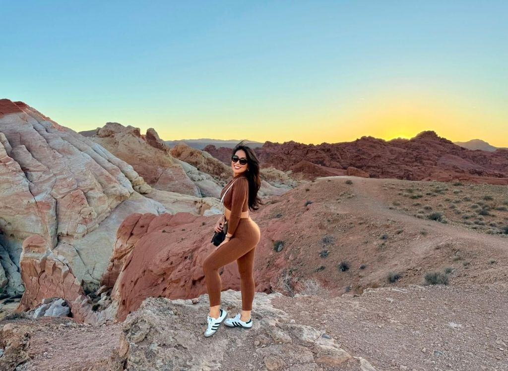 Las Vegas: Valley of Fire Sunset Tour mit Hoteltransfers