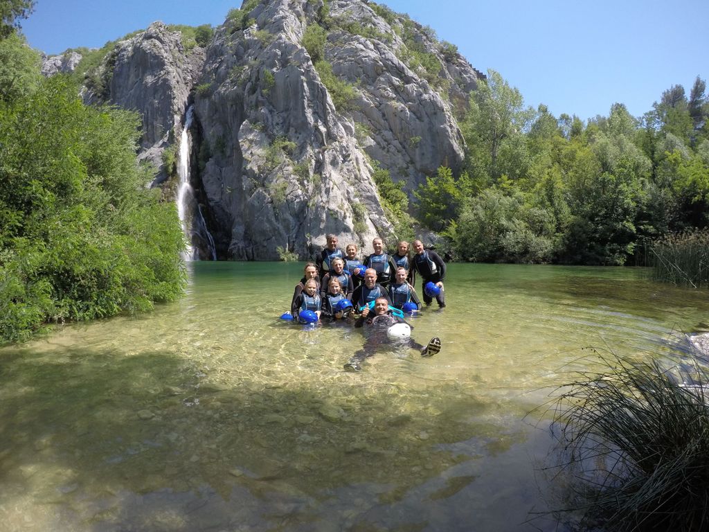 Von Omis: Canyoning auf dem Fluss Cetina / Kostenlose Fotos