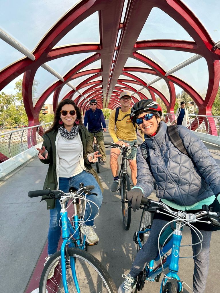 Calgary: Stadtführung mit dem Fahrrad, Highlights und Bow River
