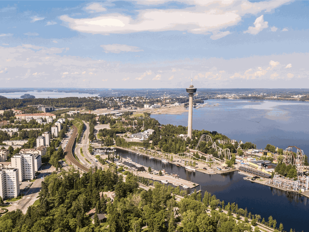 Tampere: Express-Spaziergang mit einem Einheimischen in 60 Minuten