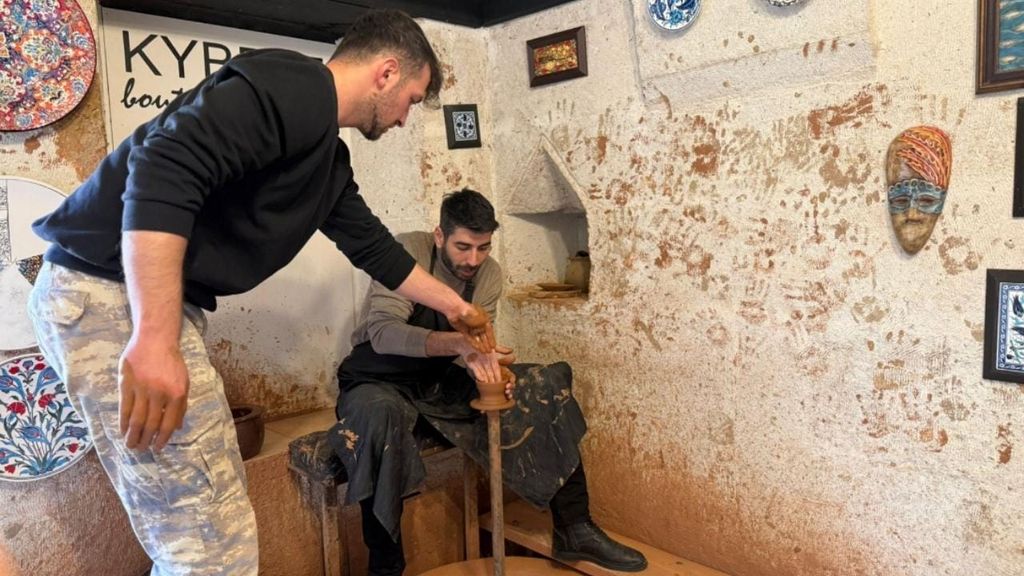 Kappadokien: Töpferwerkstatt